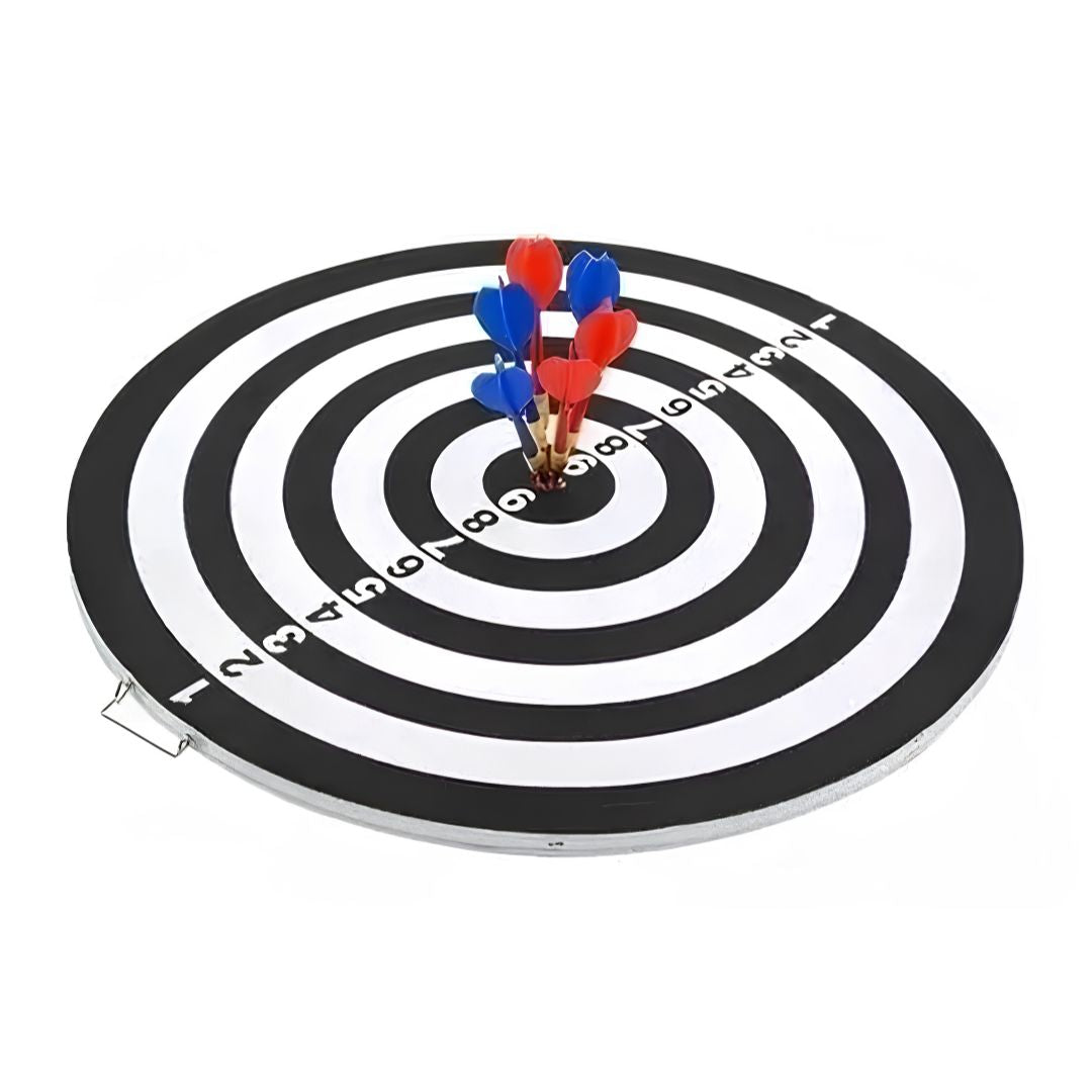 Set Tablero De Juego De Tiro Al Blanco Mas 6 Dardos®