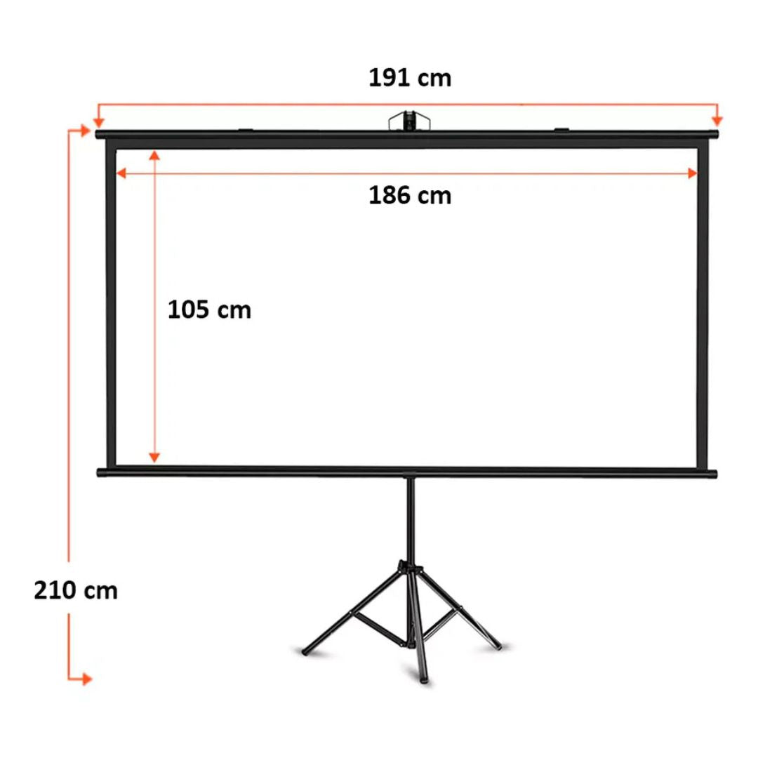 Pantalla De Proyección Con Trípode®