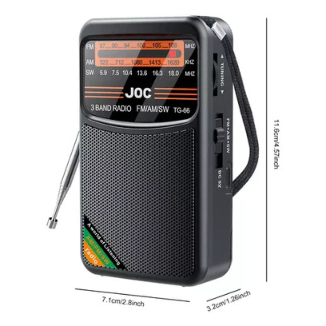 Radio Profesional Joc Recargable®