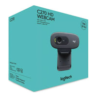Webcam Logitech C270 Hd Micrófono Incorporado