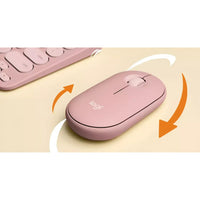 Mouse Logitech Pebble 2 M350s Rosa