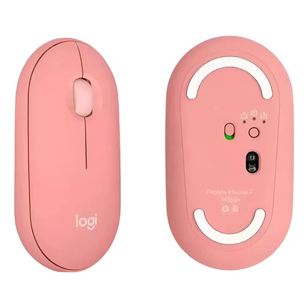 Mouse Logitech Pebble 2 M350s Rosa