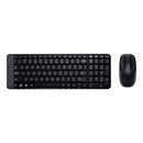 Kit Teclado Y Mouse Inalámbrico Logitech Mk220 Negro