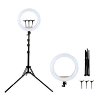 Aro de Luz 36cm con 3 Soportes para celular y Trípode de 2.1 metros®