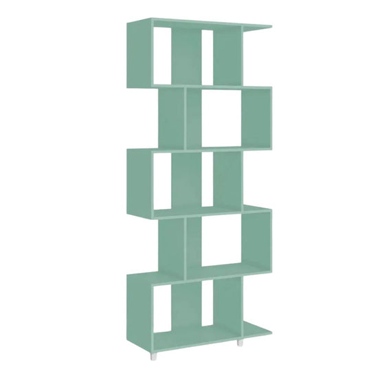 Biblioteca Geometrica Linea Retro 5 Estantes Premium Resist®