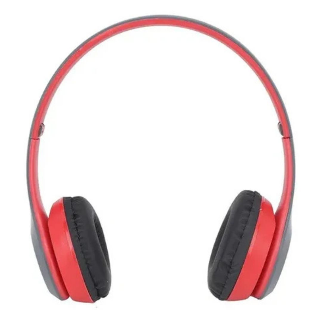 Auricular Vincha Inalámbrico P47 Rojo®