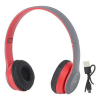 Auricular Vincha Inalámbrico P47 Rojo®