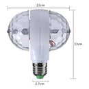 Lámpara Led Rgb Doble Giratoria Discoteca®