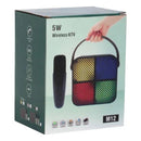 Parlante Inalámbrico Karaoke Kids 4 Luces Rgb + Micrófono®
