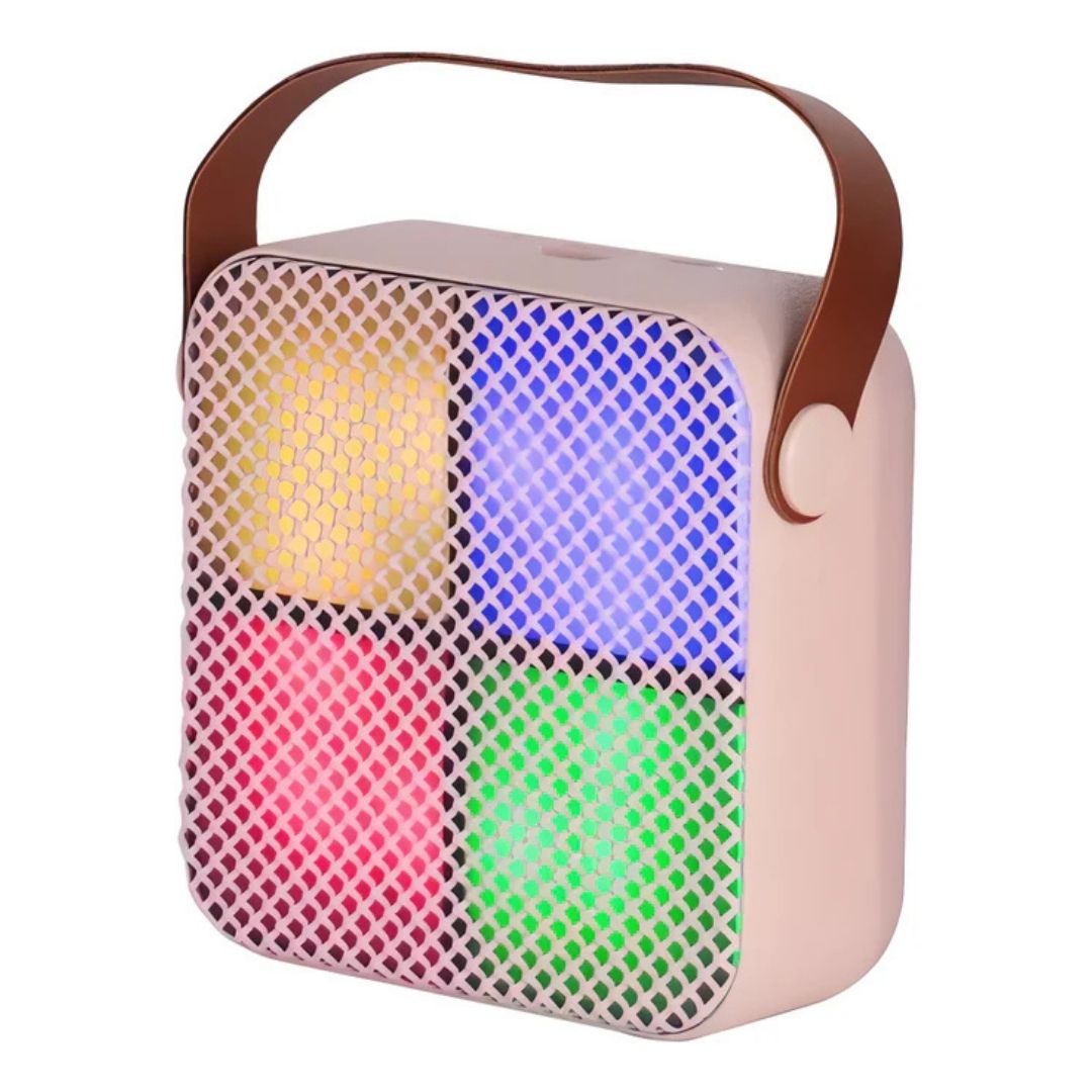 Parlante Inalámbrico Karaoke Kids 4 Luces Rgb + Micrófono®
