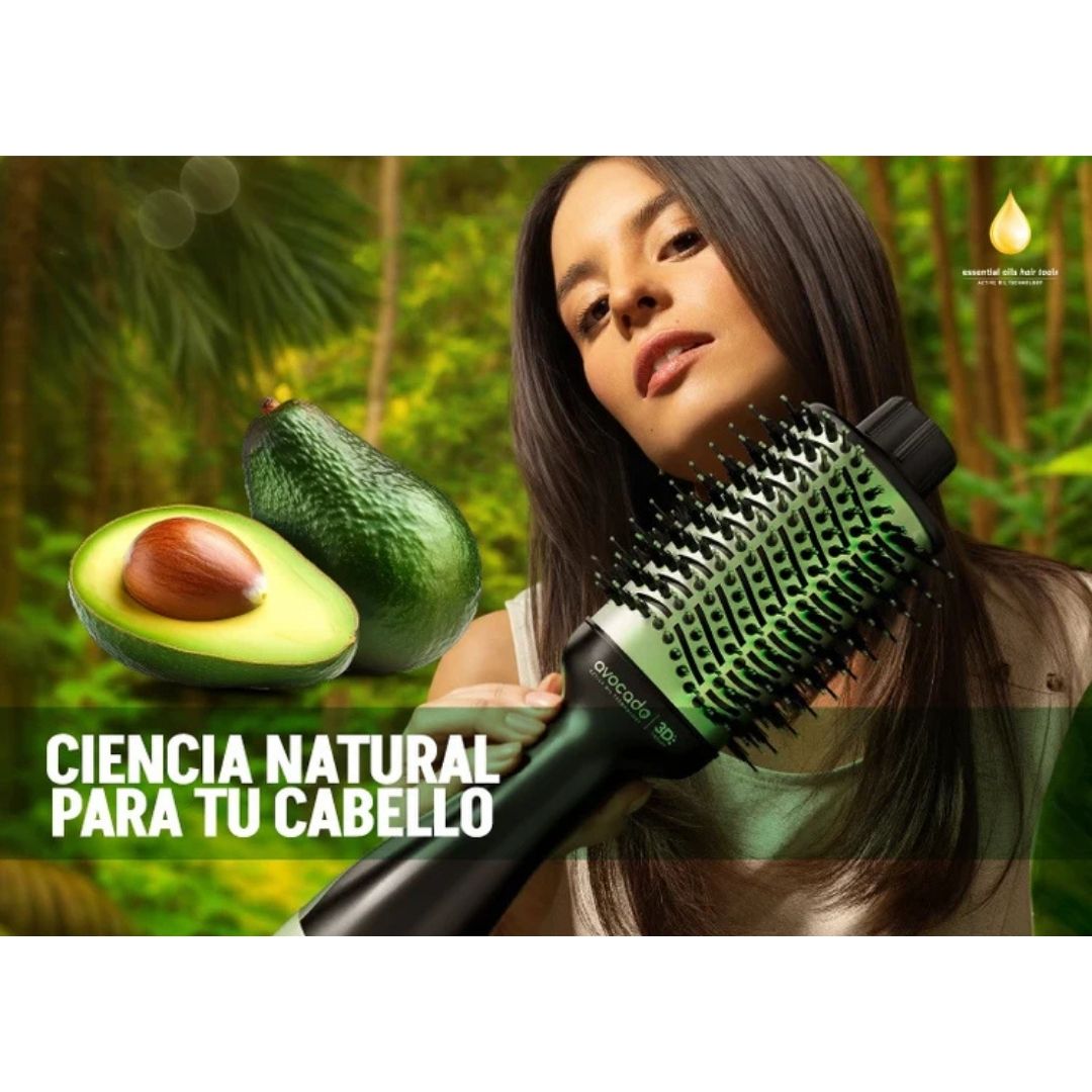 Cepillo Modelador GAMA Ion Plus Avocado®