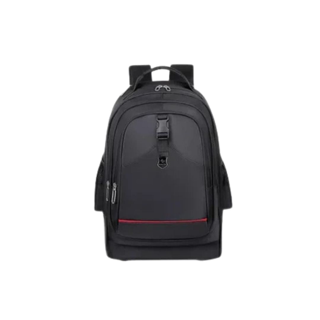 Mochila Con Ruedas Viajera - Tela Oxford Negro®