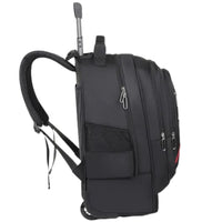 Mochila Con Ruedas Viajera - Tela Oxford Negro®