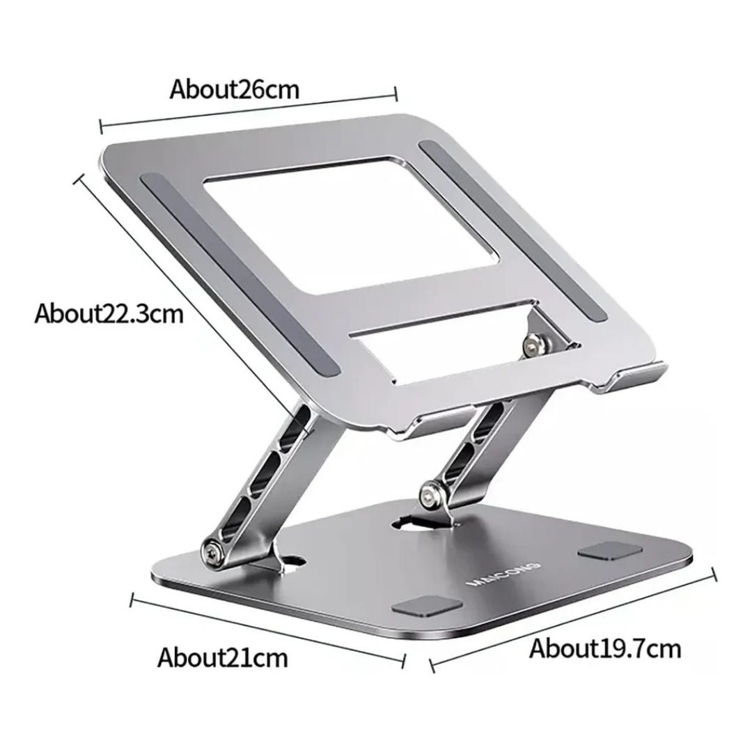 Soporte Regulable Para Notebook Gris®