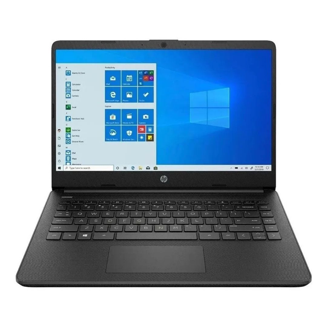Notebook Hp 14-fq0013dx Negro - 4gb De Ram - 128gb Ssd®