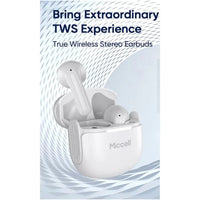 Auricular Inalambrico Miccell Vq-bh109 Bt Tws Blanco®