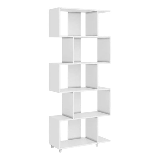 Biblioteca Geometrica Linea Retro 5 Estantes Premium Resist®