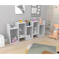 Biblioteca Geometrica Linea Retro 5 Estantes Premium Resist®