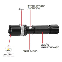 Linterna Swat Recargable Para Camping®