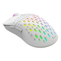 Mouse Gamer Optico Xtrike Me Gm-209w Rgb Blanco®