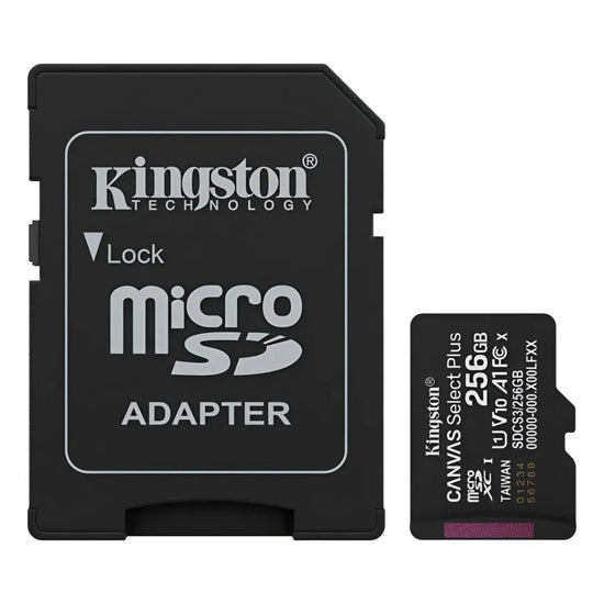Memoria Micro Sd Kingston Canvas Select Sdcs3/256gb 100mb®