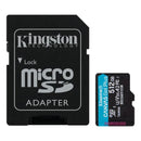 Tarjeta De Memoria Kingston Canvas Go! Plus 512gb Sd 200mb®
