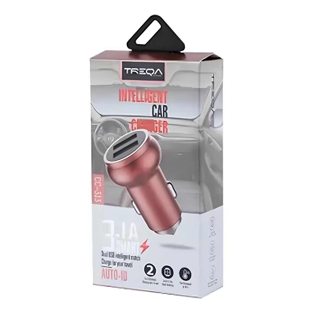 Cargador Para Auto Treqa 2 Usb®