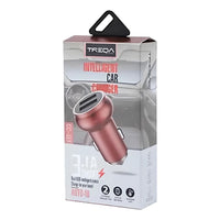 Cargador Para Auto Treqa 2 Usb®