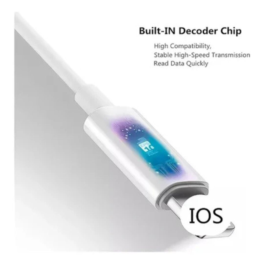 Cable Adaptador Spica Jack Auriculares Compatible Con Iphone®