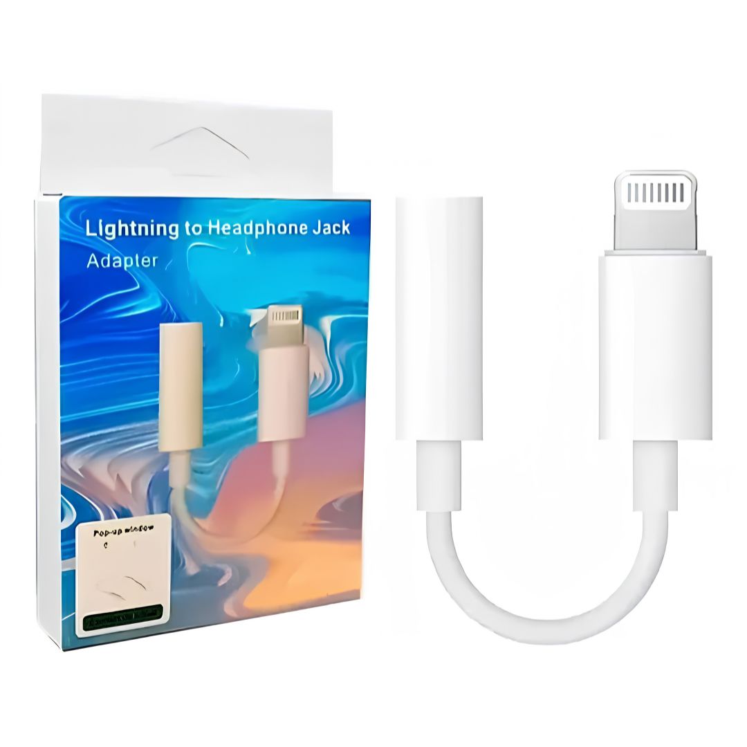 Cable Adaptador Spica Jack Auriculares Compatible Con Iphone®