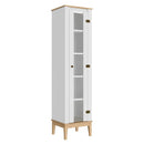 Armario Cristalero Living 1 Puerta Estilo Colonial Premium®