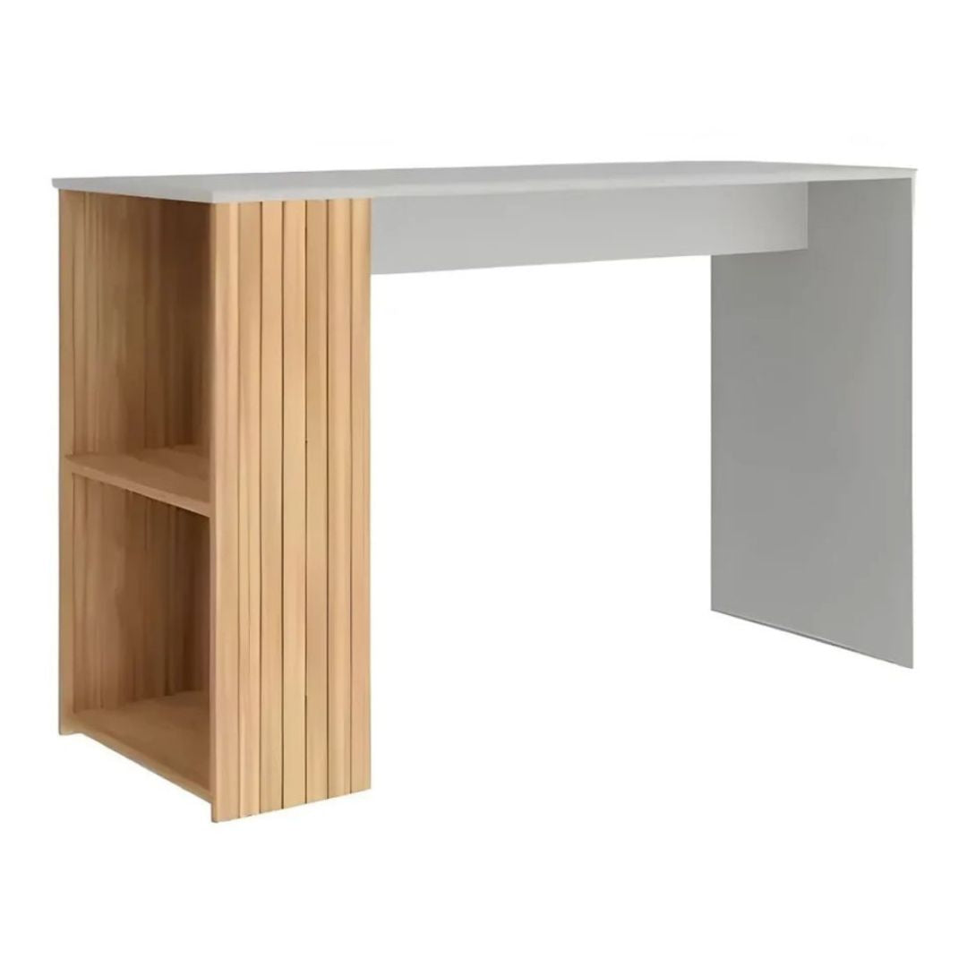Escritorio Moderno Nórdico Riscado Premium Con Estante®