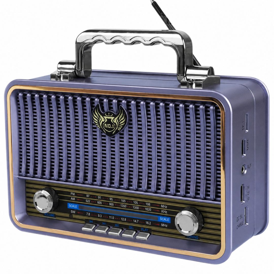 Radio Retro Portatil Fm/AM/Sw/Mp3®