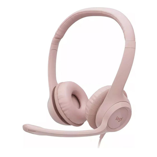 Auriculares Usb-a Logitech H390 Rosa