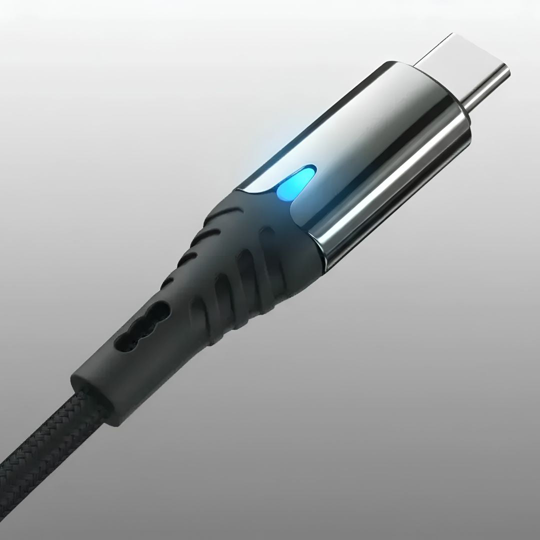 Cable Reforzado De Carga Y Datos Compatible C-c Treqa®