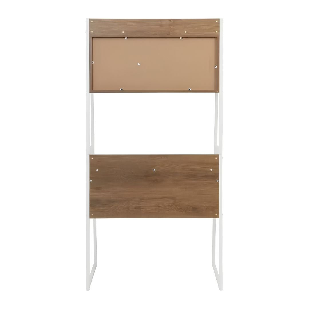 Escritorio Industrial Con Gabinete, Estante Y Cajón Premium®