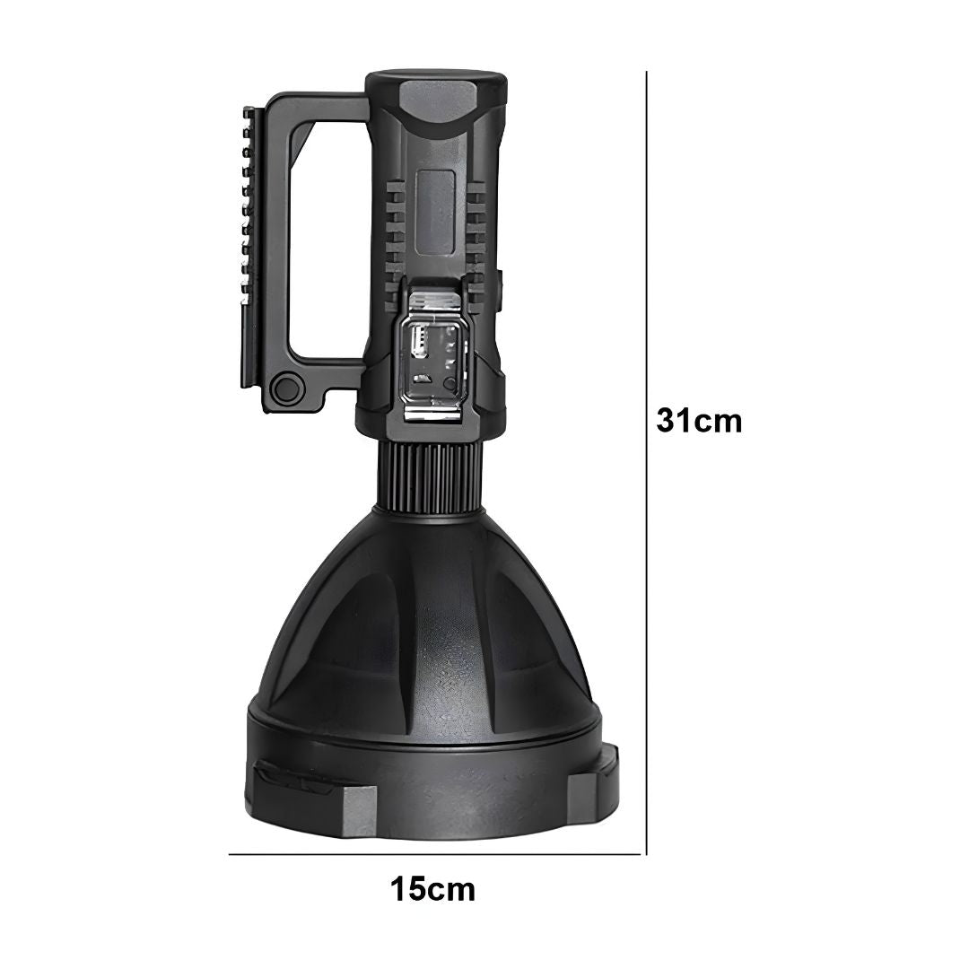 Linterna Táctica Onlineclub Recargable 800 Lúmenes Led 4 modos