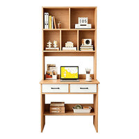 Escritorio Con Biblioteca + Cajones + Estantes Premium Mdf®
