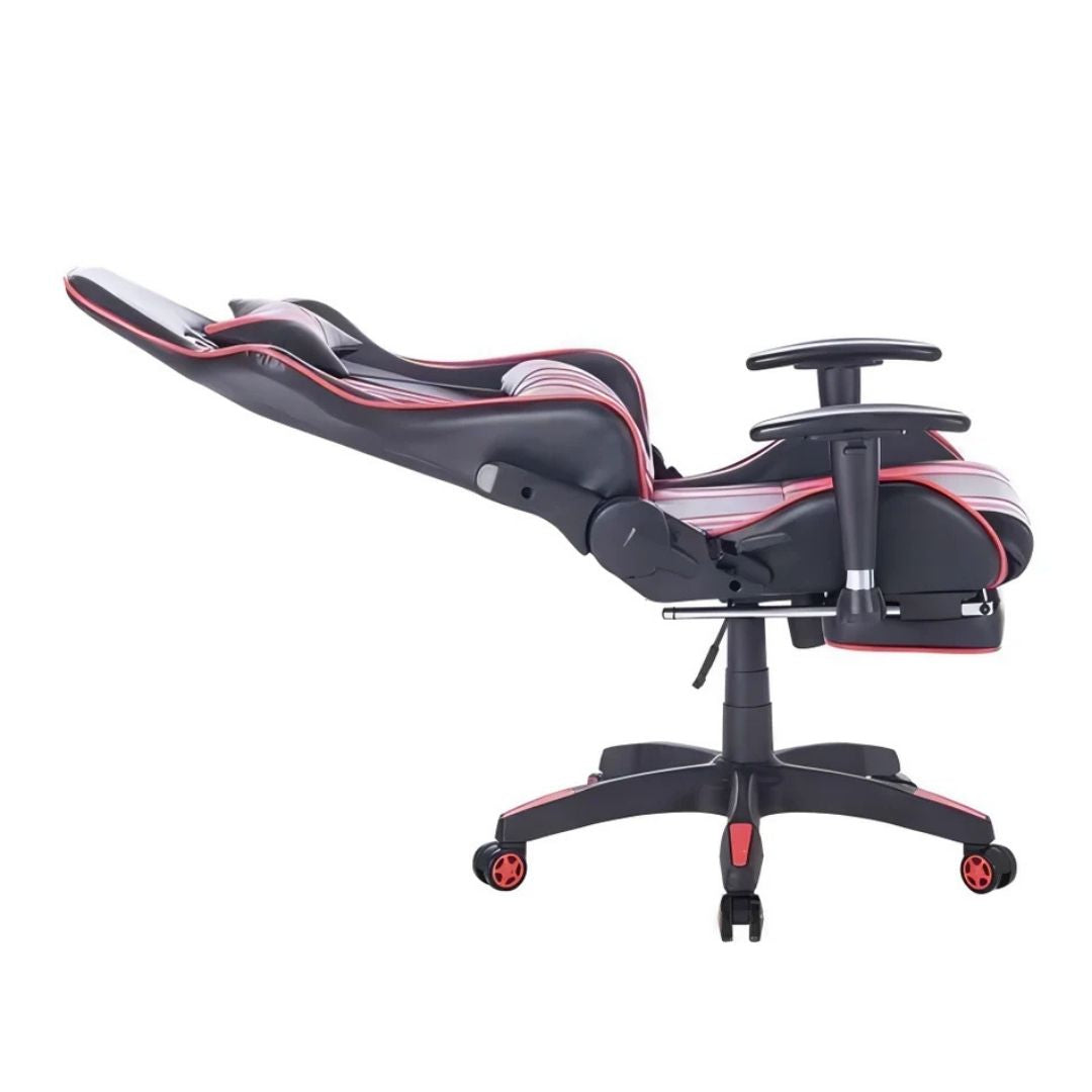 Silla Gamer Reclinable Con Posa Pie Y Almohadones®