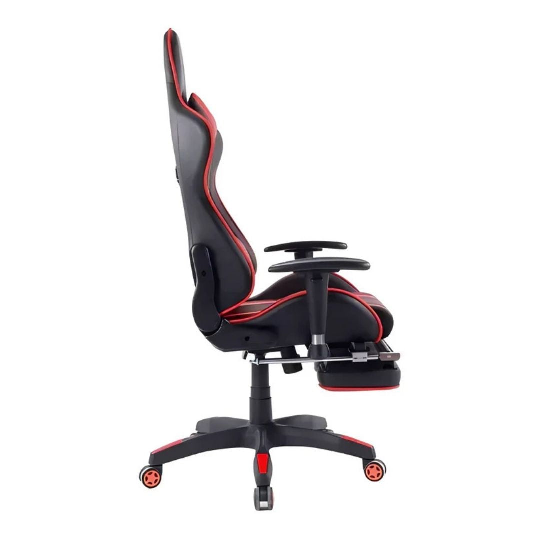 Silla Gamer Reclinable Con Posa Pie Y Almohadones®