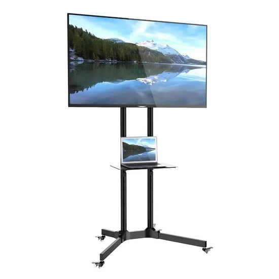 Soporte De Pie Para Tv 32''-65''+ Base De Ruedas Resistente®