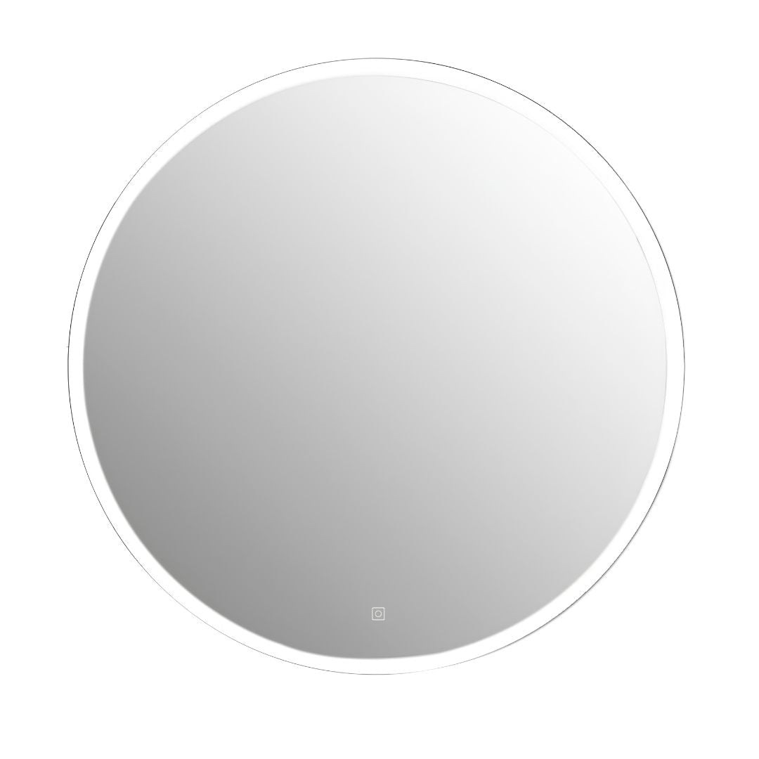 Espejo Led Inteligente Ovalado 60cm Tactil Moderno 3 Modos®
