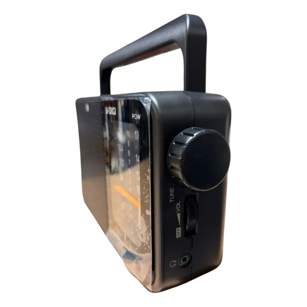 Radio U-digi Portatil Am/fm Sr-1500 Con Entrada Auriculares®