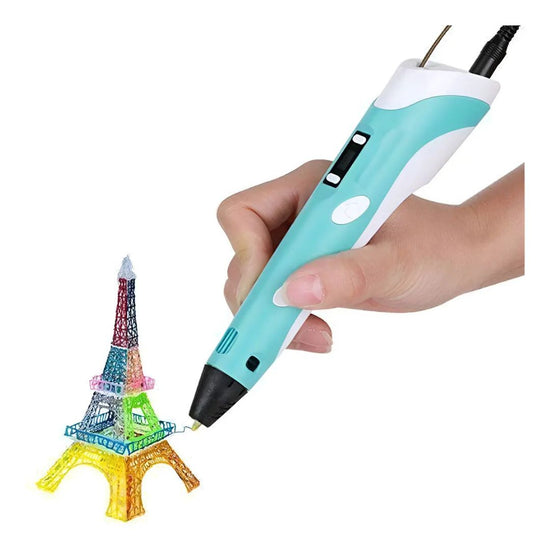 Lápiz de impresora 3D con 3 Filamento de colore variados de 5 Mts c/u®