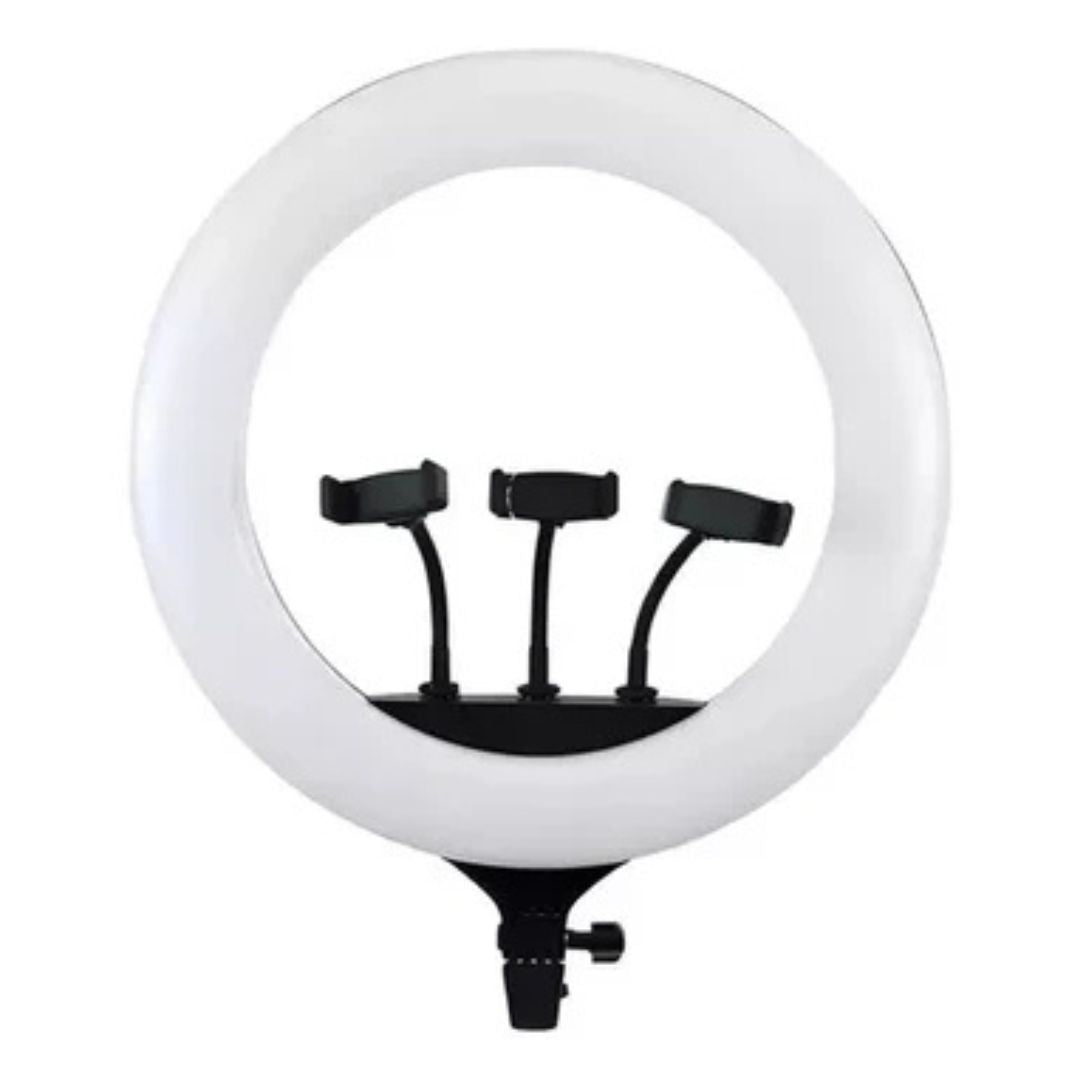 Aro de Luz 36cm con 3 Soportes para celular y Trípode de 2.1 metros®