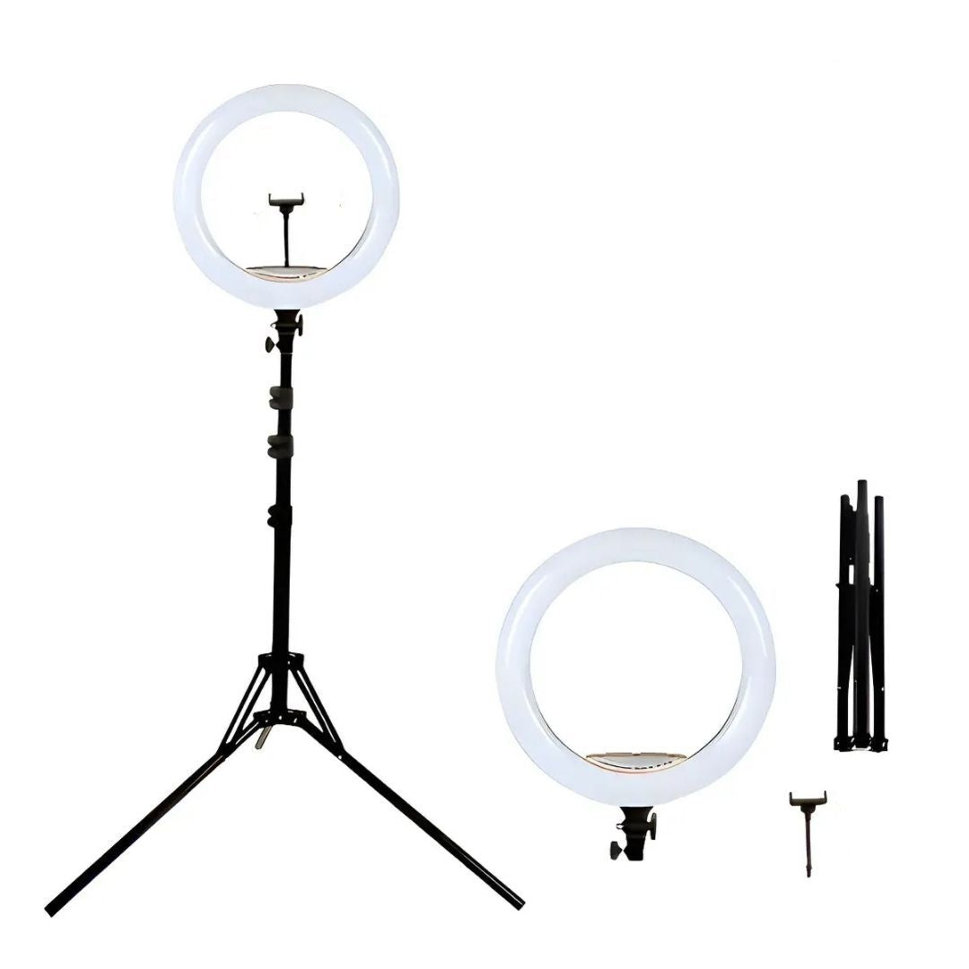 Aro De Luz Led De 33cm con Soporte para Celular + Tripode 2.1 Metros®