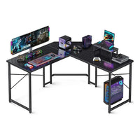 Escritorio Gamer Resistente En L Lamina Carbono®