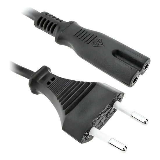 Cable Alimentación F8 Interlock 1.5mts Alta Calidad®