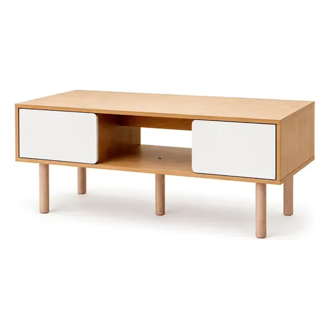 Mesa Ratona/ Mesa de Centro Moderna con Cajones y Estante®