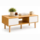 Mesa Ratona/ Mesa de Centro Moderna con Cajones y Estante®